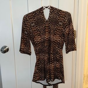 Crocodile romper